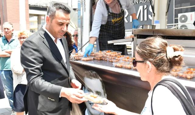 İzmir Çiğli'den Ferdi Zeyrek için lokma ikramı