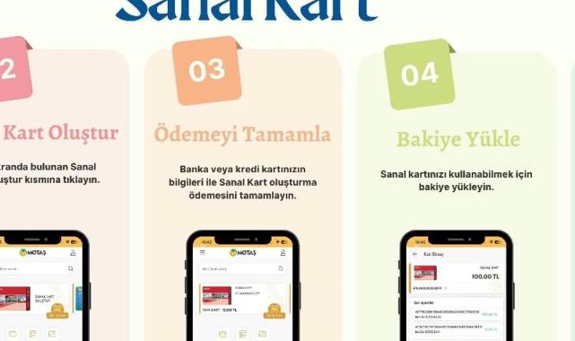 MOTAŞ Sanal Kart uygulamasını başlattı