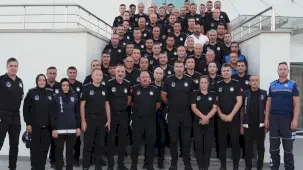 Ankara Keçiören Zabıta teşkilatına moral ve başarı takdiri