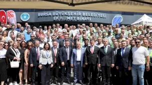 Başkan Bozbey, Bursa Büyükşehir ailesiyle bayramlaştı