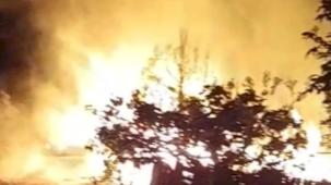 Bursa Mudanya'da bağ evinde yangın!