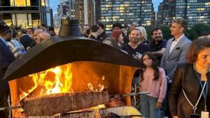 Erzurum'un Cağ Kebabı New York'ta tanıtıldı