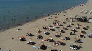 İzmir'de Pamucak Sahili sezona hazır