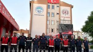 Kayseri Büyükşehir'den Manisa yangınına yardım desteği