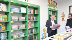 Kayseri Melikgazi'nin Masal Evi ve Oyuncak Kütüphanesi açılışa hazır