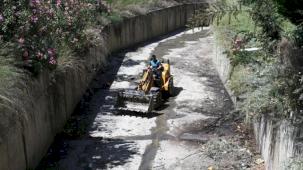 Manisa'da Bozköy Deresi hayat buluyor