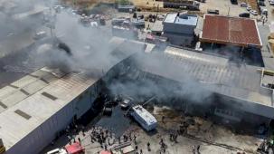 Sakarya’da traktör fabrikasında yangın!