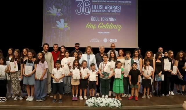 Uluslararası Çocuk Resimleri Yarışması'nda ödüller dağıtıldı