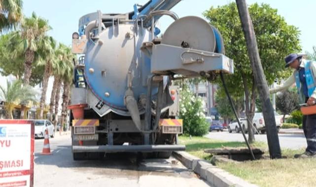 150 kilometrelik yağmursuyu hattında kapsamlı temizlik