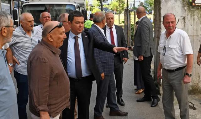 Bursa Osmangazi Başkan Aydın, Kırcaali Mahallesi sakinleriyle buluştu