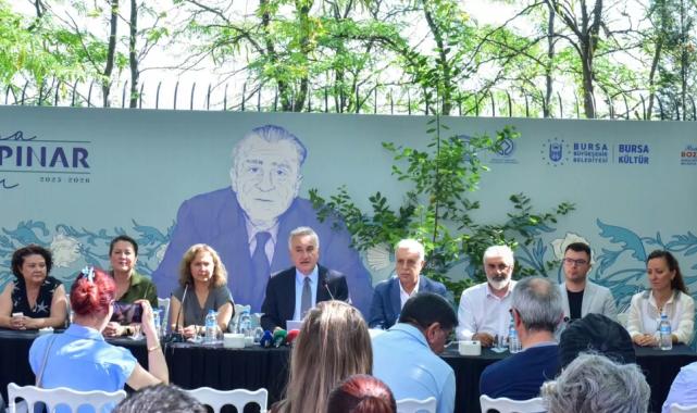 Bursa'da edebiyatı bu yıl 'Tanpınar'la güçlendirilecek... 'Bursa Tanpınar Yılı' ilan edildi