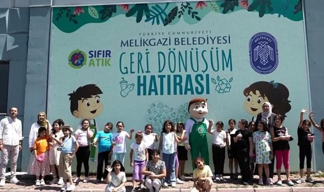 Kayseri Melikgazi'de geri dönüşüm için farkındalık eğitimi
