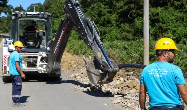 Sakarya'da iki mahallenin su iletim kapasitesi artırılıyor