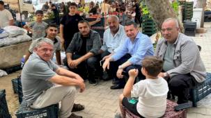 Başkan Olgun’dan Adıyaman Semt Pazarı'na samimi ziyaret