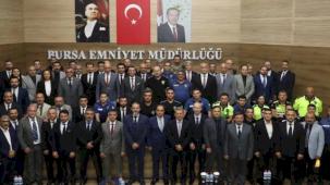 Bursa Emniyeti'nde 70 başarılı personel ödüllendirildi