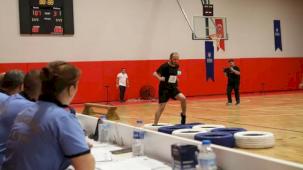 Bursa'da Zabıta olmak için parkurda ter döktüler