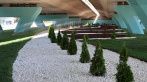 Gebze Topçular Köprülü Kavşağı’nda çevre düzenlemesi