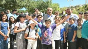 Malatya'da öğrencilerin “Yaz Seninle Güzel” programı keyfi