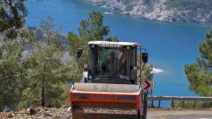 Mersin Büyükşehir’den Yeşilovacık yoluna konforlu dokunuş