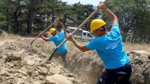 SASKİ'den artan su talebine karşı kırsalda altyapı