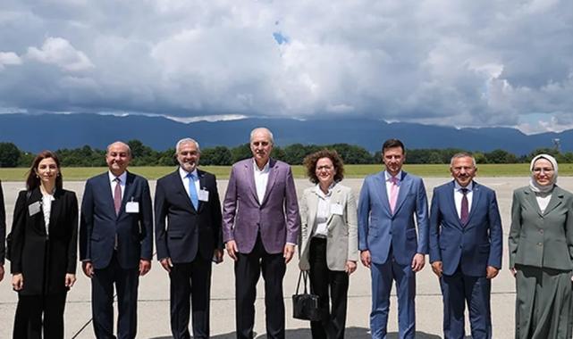 TBMM Başkanı Kurtulmuş İsviçre'de