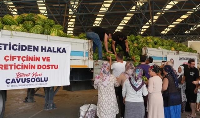 Alın teri ziyan olmadı, sofralara ulaştı