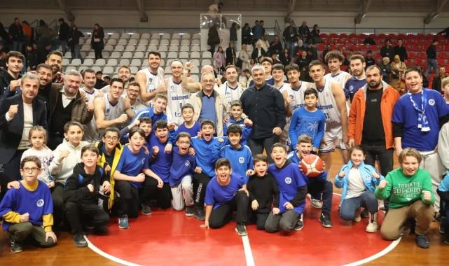 Basketbolda Kağıtspor yeniden 1. Lig’de