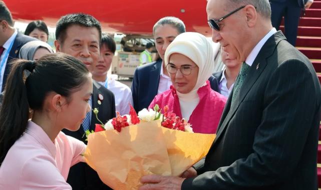 Cumhurbaşkanı Erdoğan, Şanghay İşbirliği Örgütü Zirvesi için Çin'de