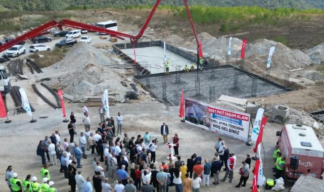 İzmit'te pati dostlara yeni yaşam alanı