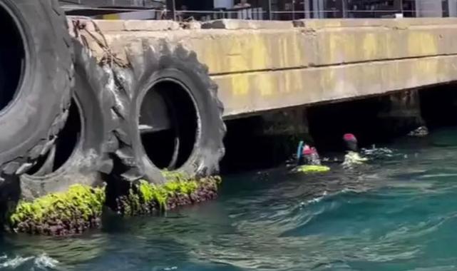 Kaybolan Rus yüzücü için İstanbul Boğazı'nda arama çalışmaları sürüyor