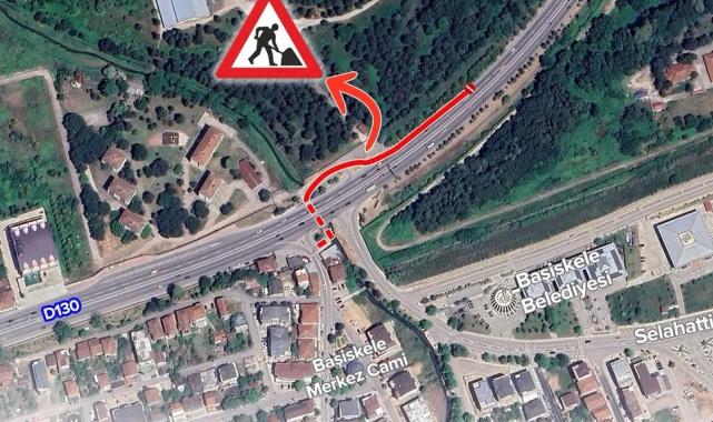 Kocaeli Başiskele'de o altgeçit geçici trafiğe kapatıldı