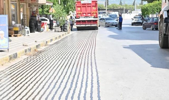 Manisa Soma’da asfalt çalışmaları tamamlandı