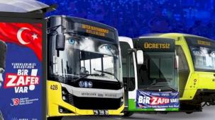 Bursa'da toplu ulaşıma 'Zafer' desteği