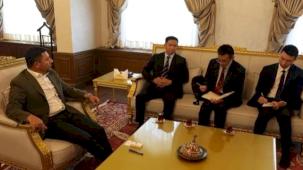 Çin Büyükelçiliği heyetinden Arı'ya ziyaret