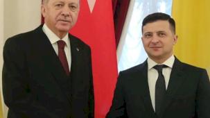 Cumhurbaşkanı Erdoğan Zelenski ile görüştü