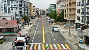 Eski Cezaevi Caddesi yeni görünümüyle trafiğe açıldı