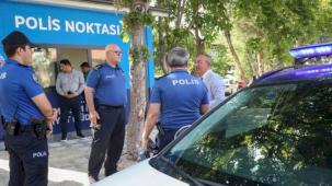 Konya Meram'da kafeler sokağına 'emniyet'li nokta