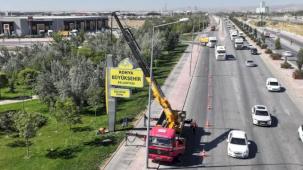 Konya’da görsel kirliliğe son: Totem ve tabelalar kaldırılıyor