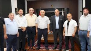 Muhtarlar Birliği’nden Başkan Büyükgöz’e ziyaret