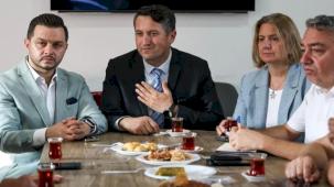 SASKİ Genel Müdürü Sakallıoğlu, Mahmudiye’de altyapı taleplerini dinledi