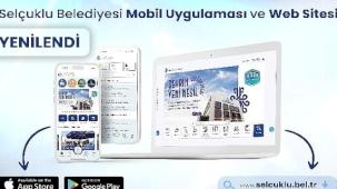 Selçuklu Belediyesi yenilenen web sitesi ve mobil uygulamasıyla vatandaşlara birçok yeniliği sunuyor