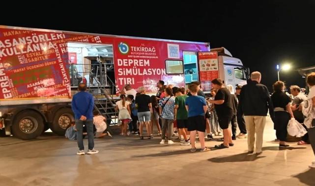 Tekirdağ'da deprem eğitimi seferberliği