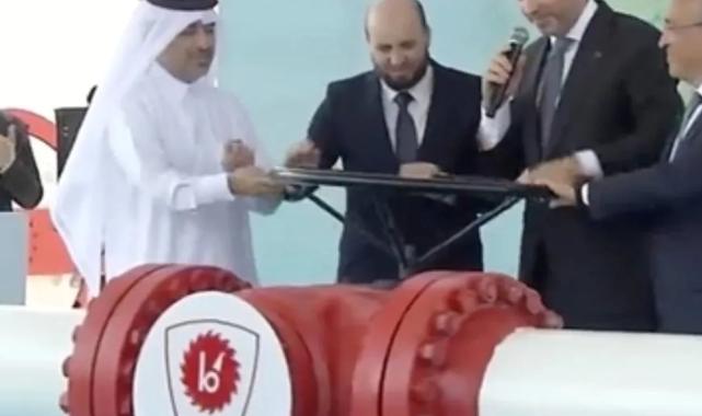 Türkiye'den Suriye'ye ilk doğalgaz akışı başladı