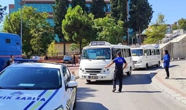 Zabıta, trafik ve yolcu konforu için sahada