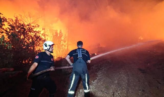 Antalya İtfaiyesi’nden yangınlara hızlı ve etkin müdahale