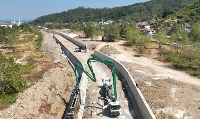 DSİ’den Yalova’ya taşkın koruması... Teşvikiye Deresi'nin ıslahı tamam