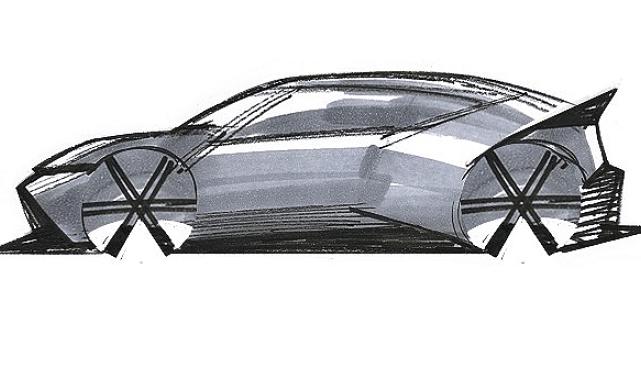 Hyundai, IAA Mobility 2025 Öncesinde Concept THREE'nin İlk Çizimini Paylaştı