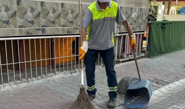 İstanbul Bakırköy'de temizlik seferberliği sürüyor