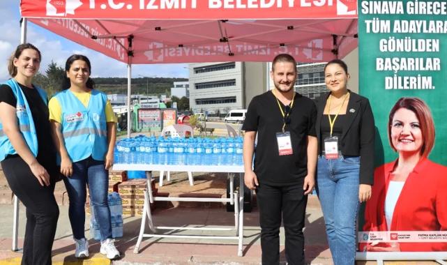 İzmit Belediyesinden KPSS adaylarına destek
