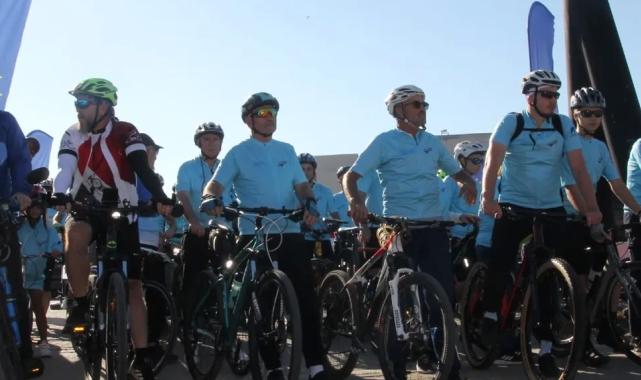 İzmit’te pedallar Hasan Sert için çevrildi